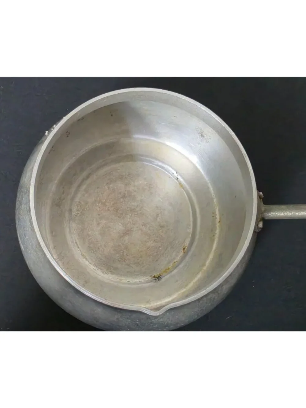 Vintage Puralum Italy Aluminum Saucepan Pot Lid Bakelite Handle MCM 5